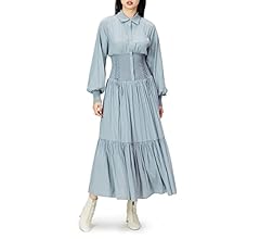 Amazon.co.jp: [フレイ アイディー] ウエストリブドルマンシャツワンピ FWFO221503 レディース : ファッション